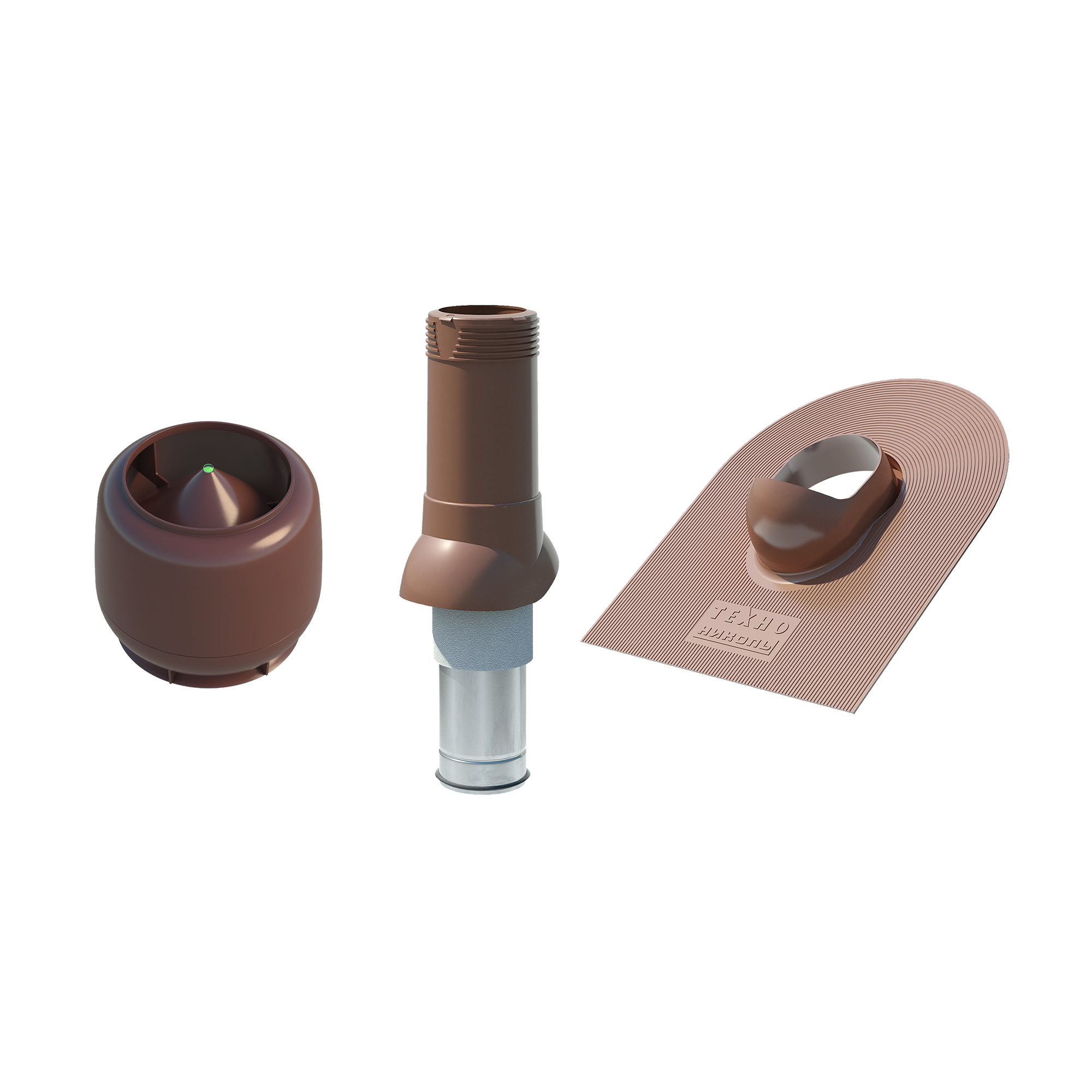 Комплект вентиляции для гибкой черепицы 125/160